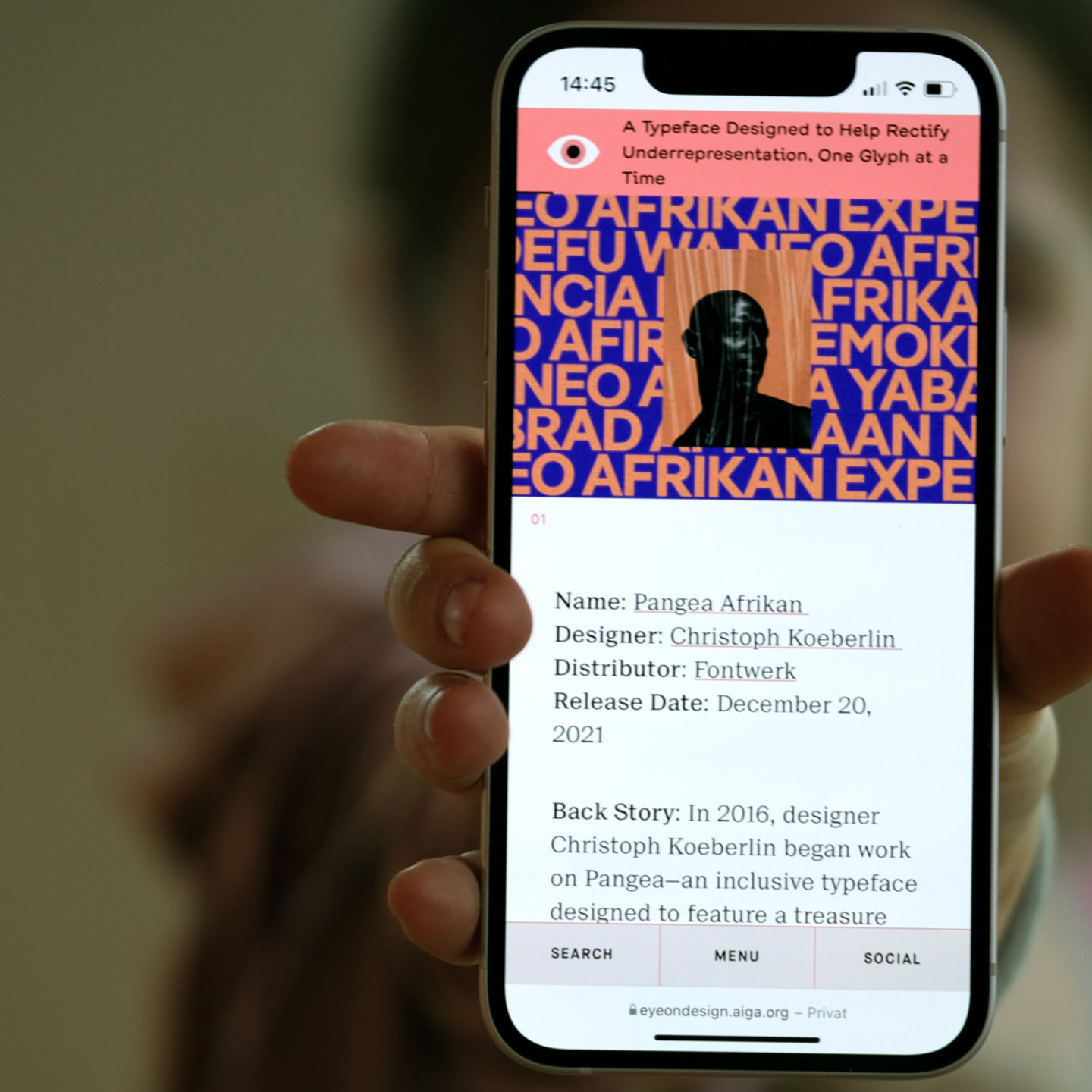 AIGA’s Type Tuesday featuring Pangea Afrikan