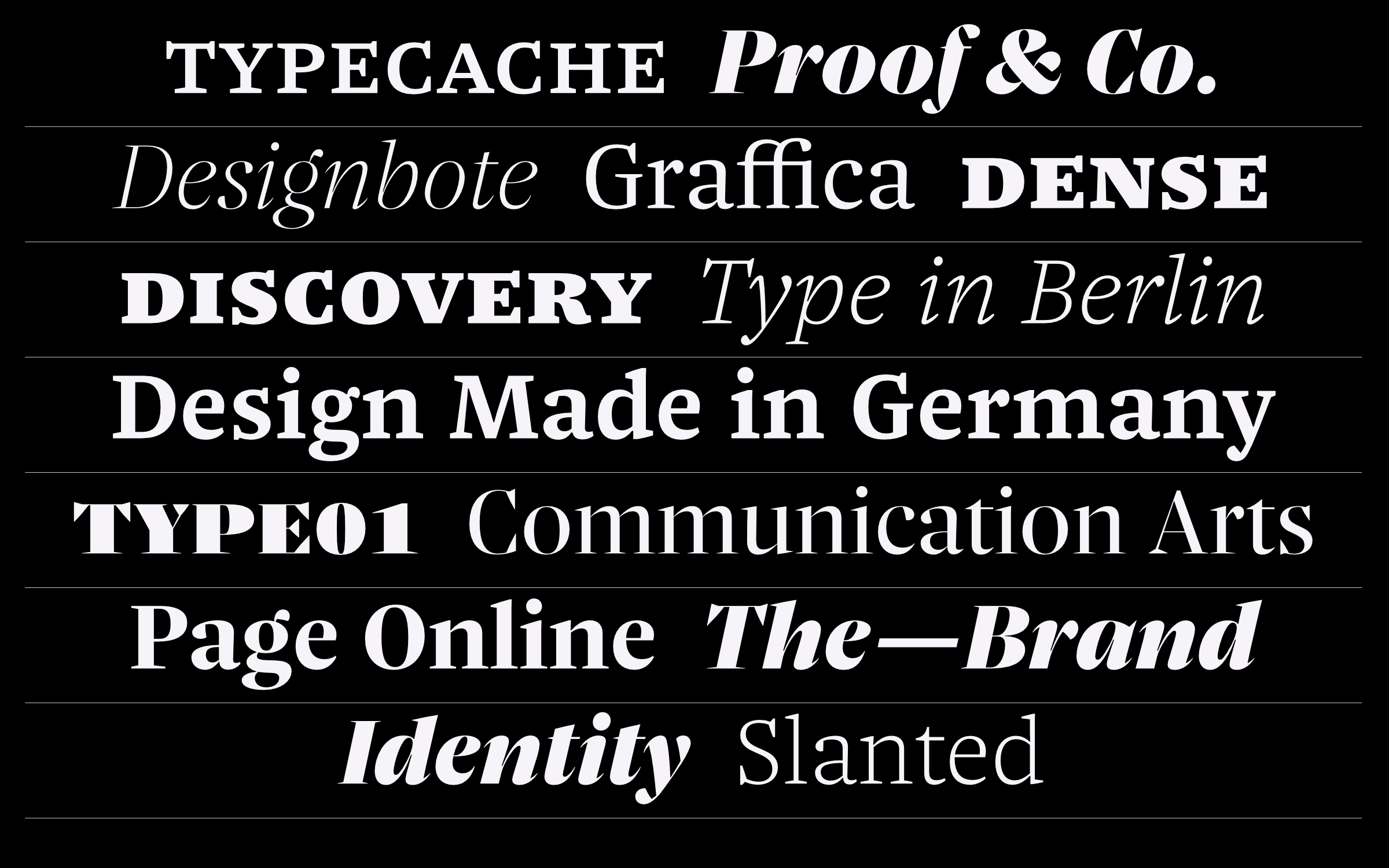 We are super excited to see the Nice typeface being greeted with a very warm reception and gracing the pages of multiple publications.