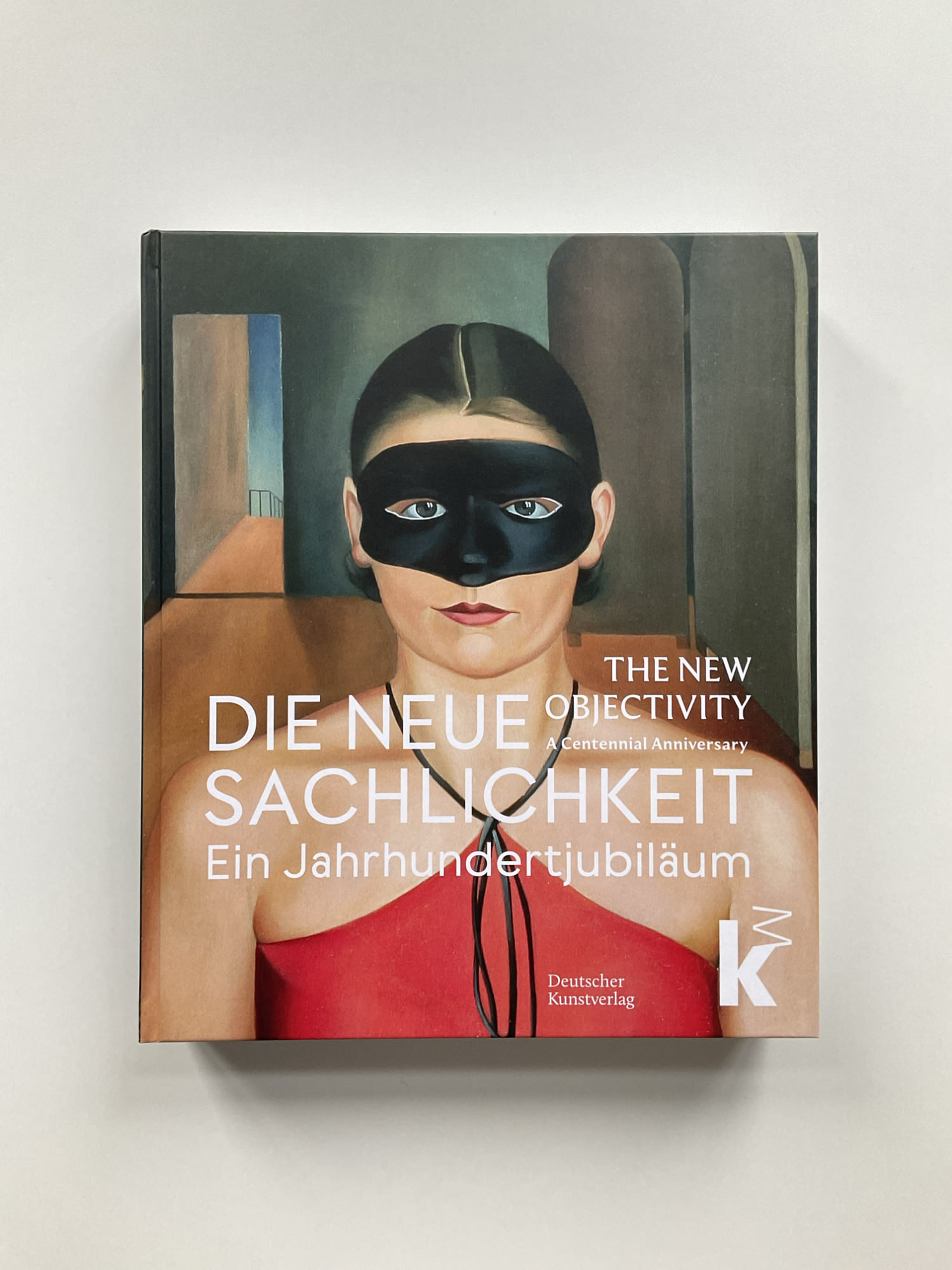 Cover of the exhibition catalog “New Objectivity”, designed by Verena Gerlach. For the headlines, captions and body copy she chose the fonts Moulin by Sandrine Nugue (Commercial Type) and West by Daniel Perraudin (Fontwerk).
