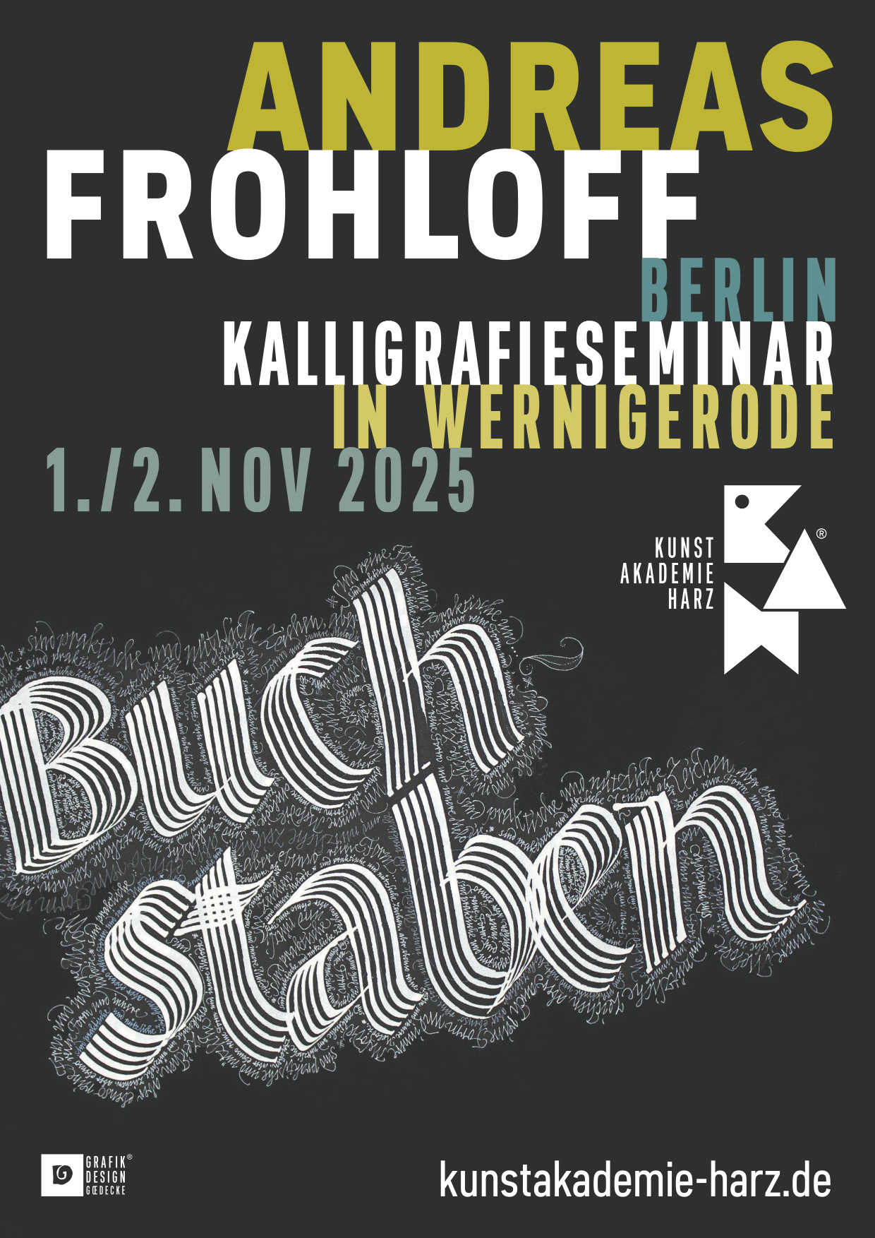 Kalligrafieseminar in Wernigerode mit Andreas Frohloff