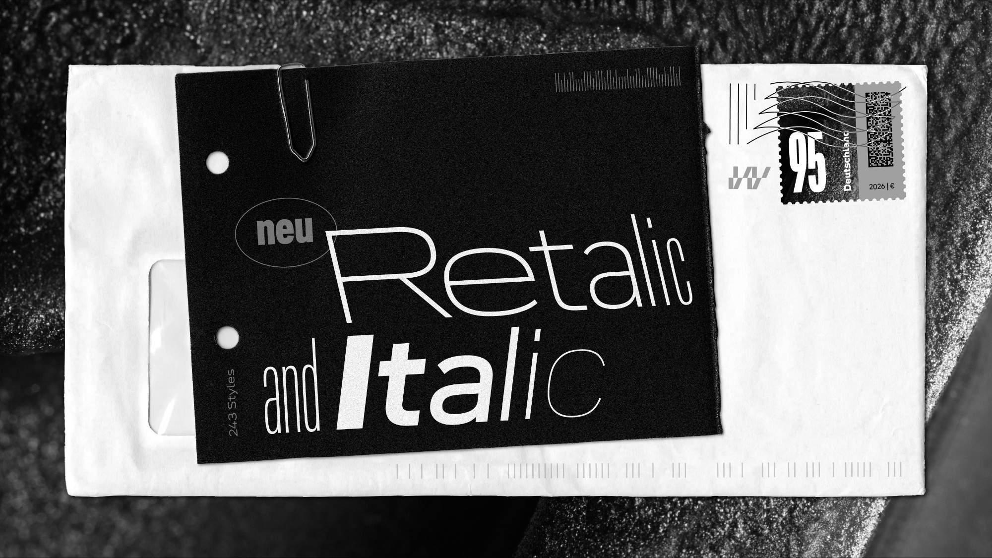 Neue DIN typeface – Version 2.0 includes Italic and Retalic