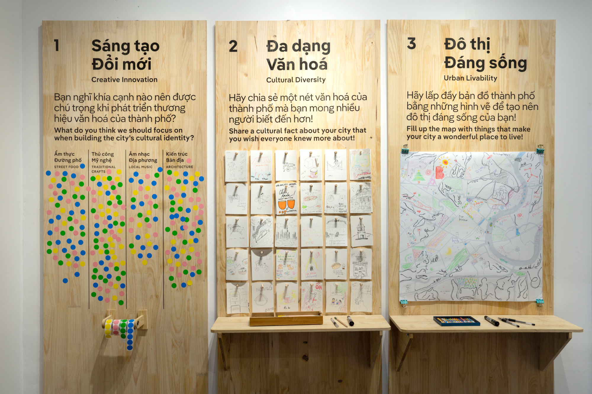 Pangea Text was picked as part of the branding for the City of Arts Project for the Vietnamese city of Đà Lạt