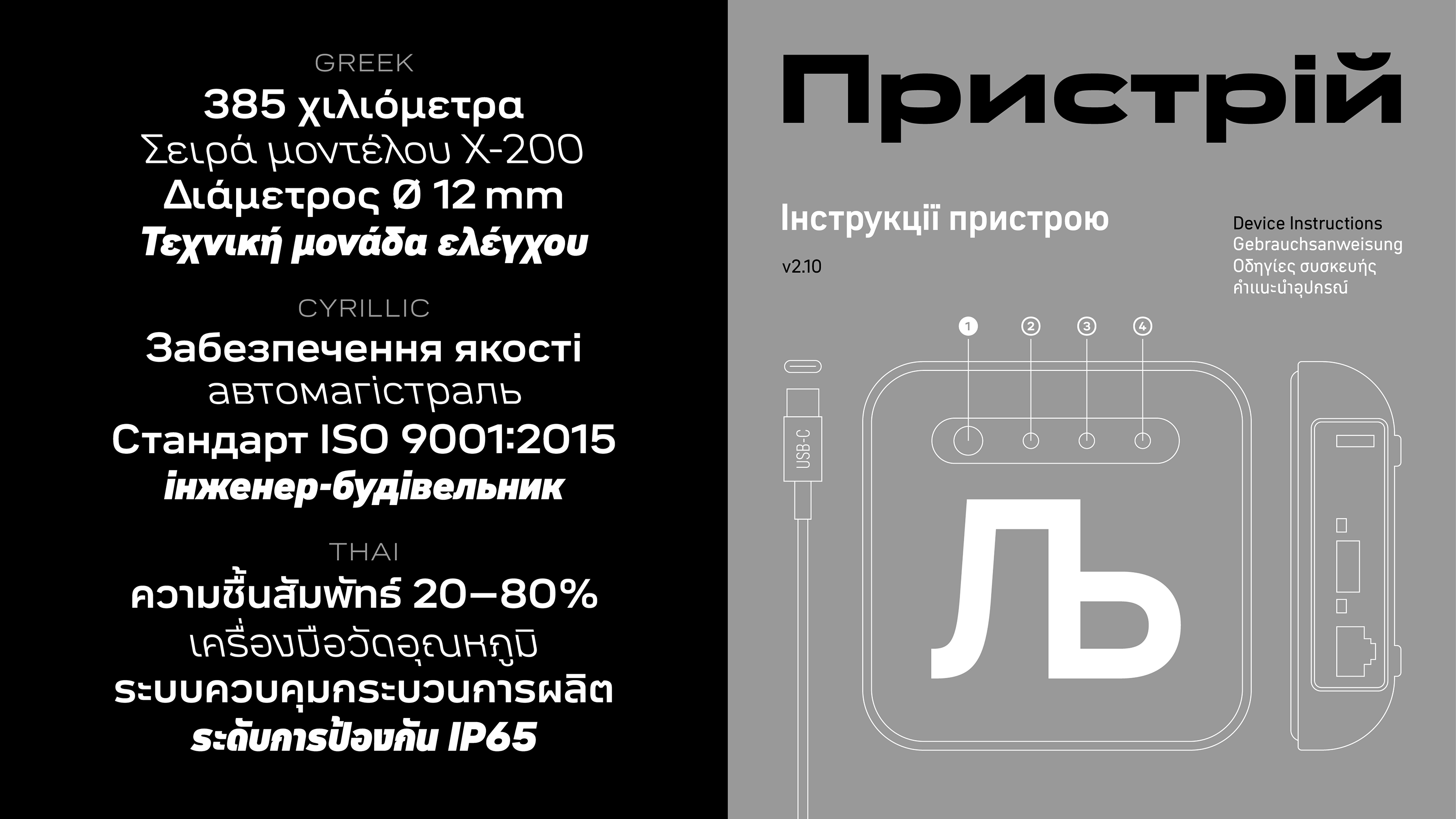 Neue DIN now speaks Thai, Cyrillic, Greek