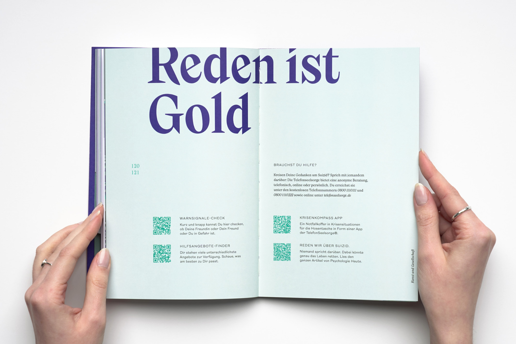 As part of Jana Heinz’ Master’s thesis, she developed the branding for a fictitious foundation. As the corporate typeface for the branding, Jana chose the strong character of Nikolai.