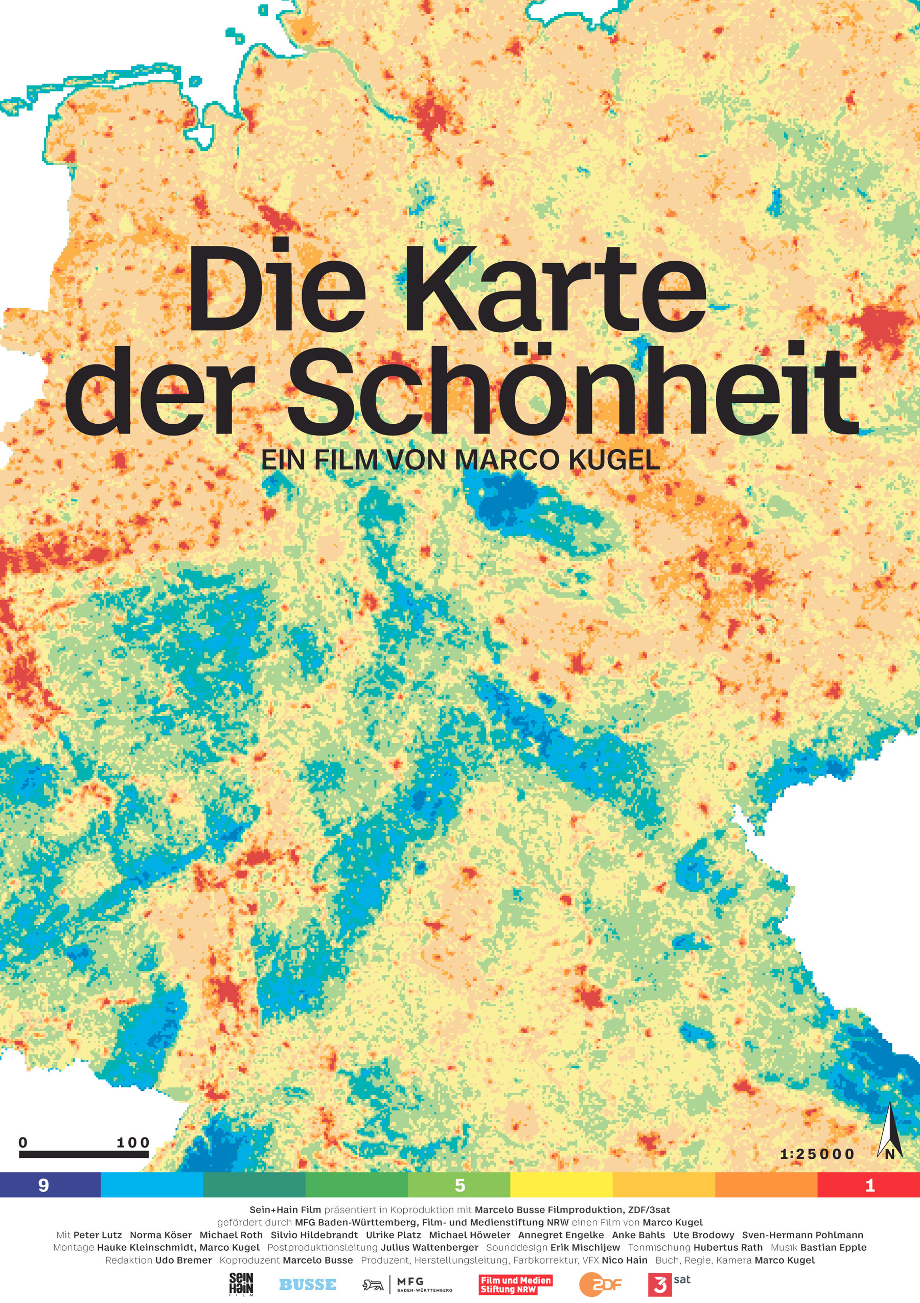 Die Karte Der Schnheit