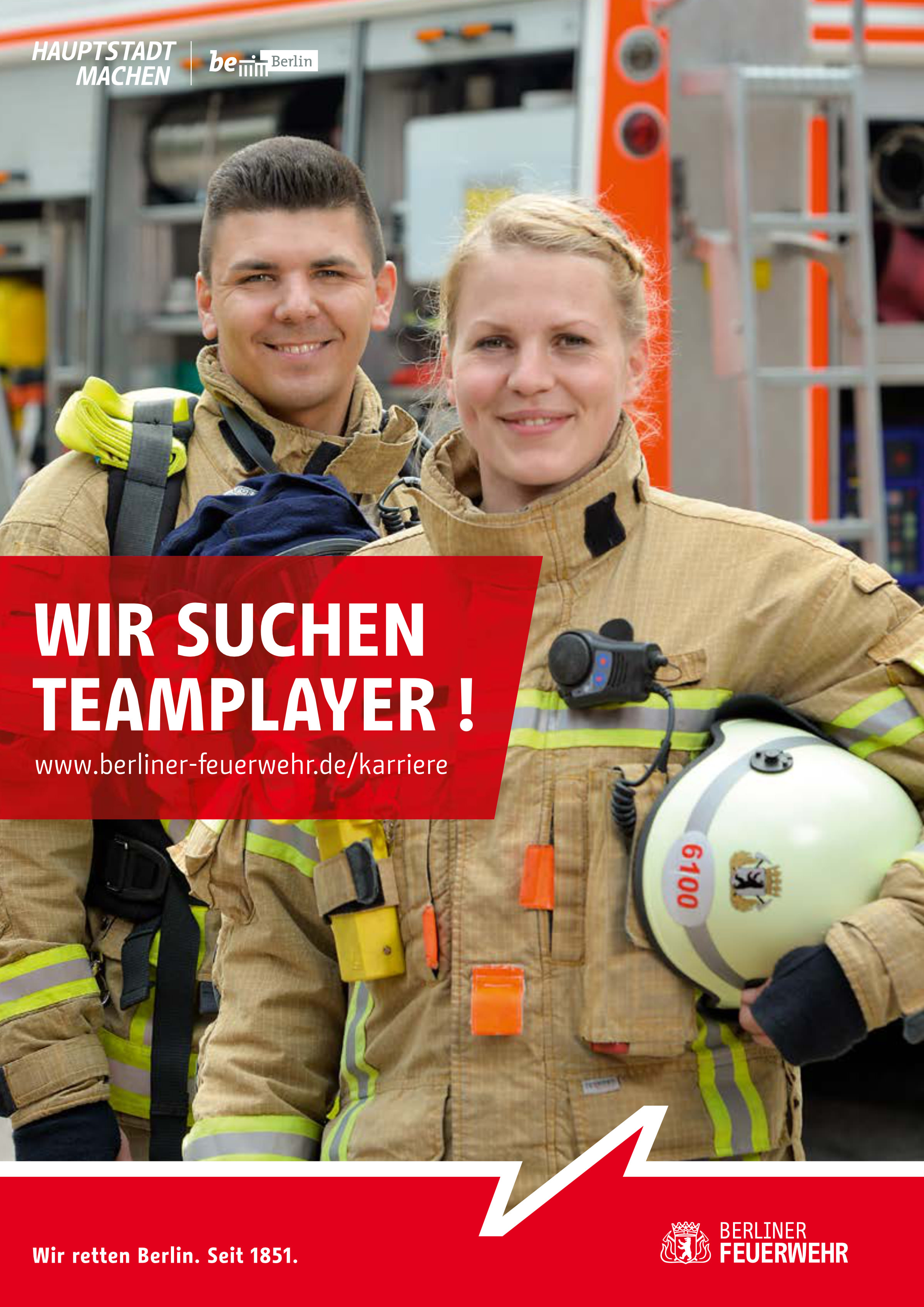 Change typeface and Change Letter in use as the corporate typeface of the Berlin Fire Brigade – Annual report 2019