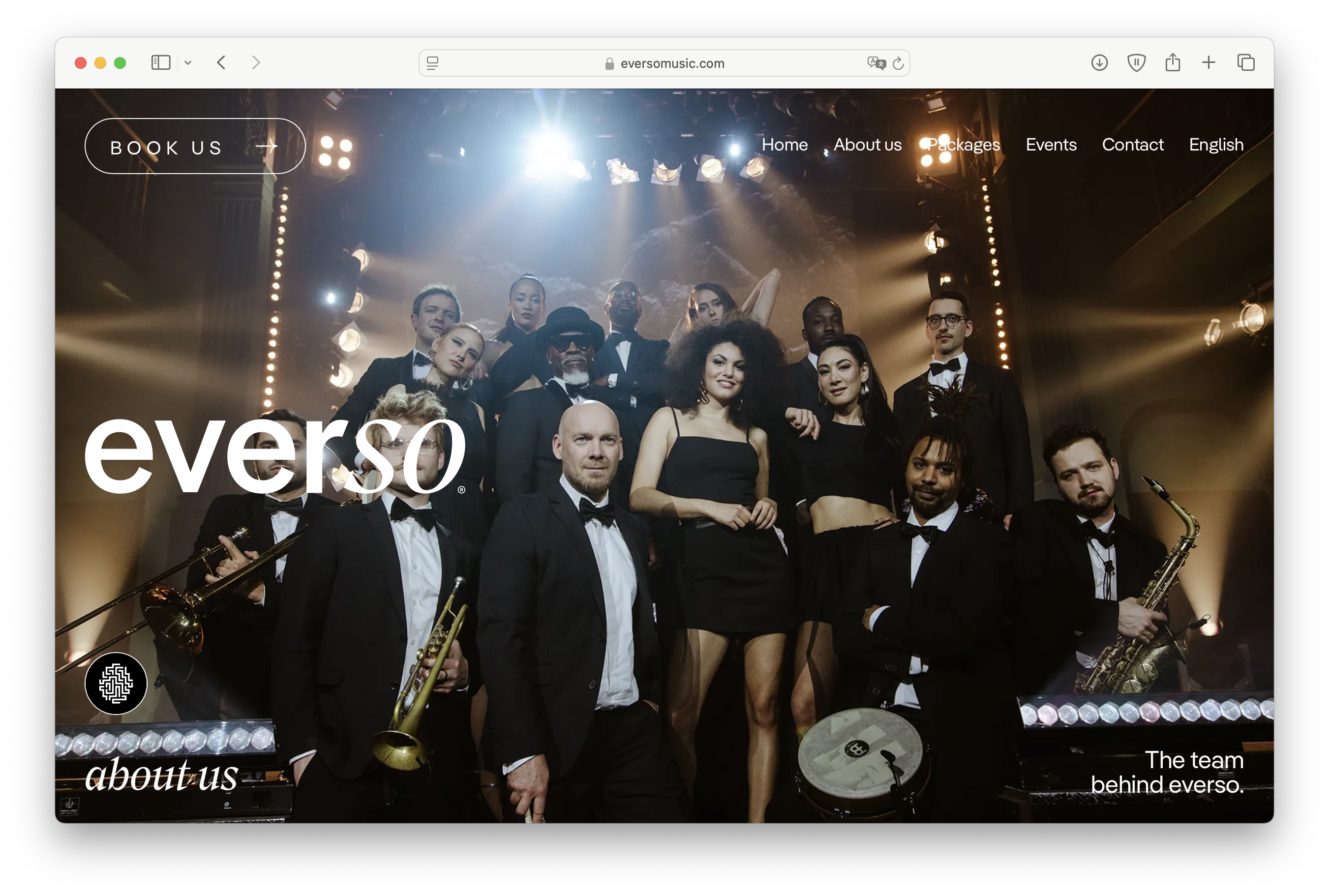 Fonts im Alltag: Die Schriftarten Pangea und Nikolai für die Musikagentur Everso