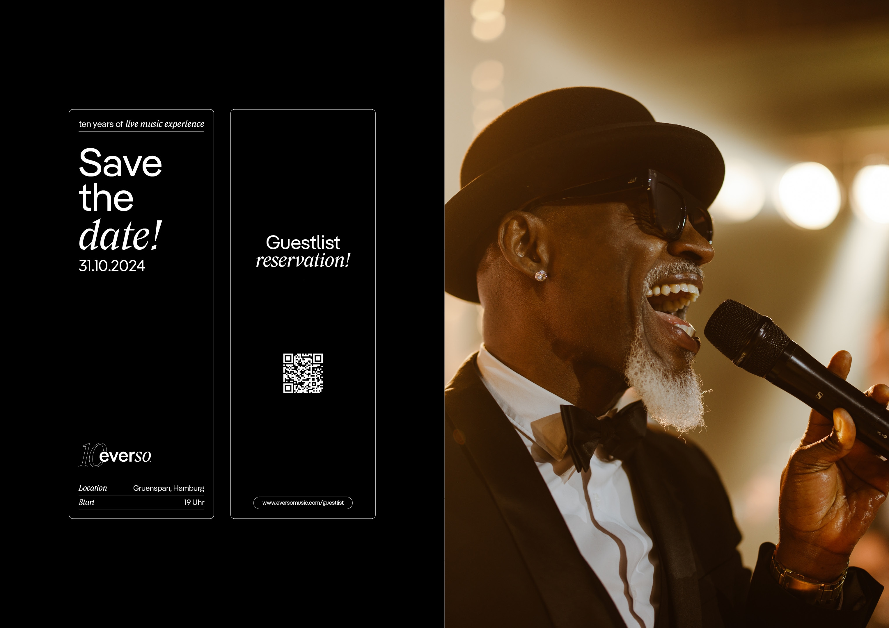 Fonts im Alltag: Die Schriftarten Pangea und Nikolai für die Musikagentur Everso