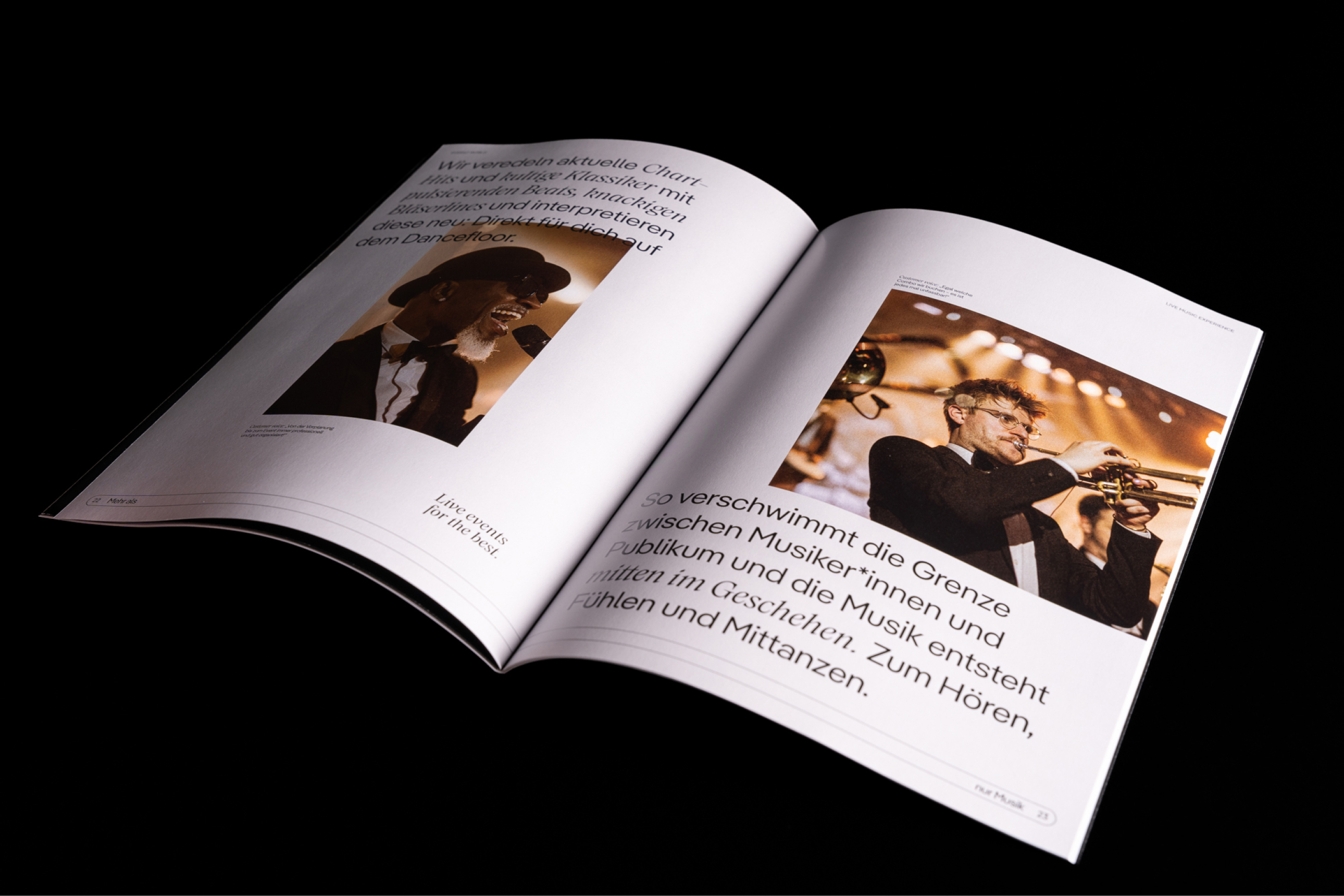 Fonts im Alltag: Die Schriftarten Pangea und Nikolai für die Musikagentur Everso