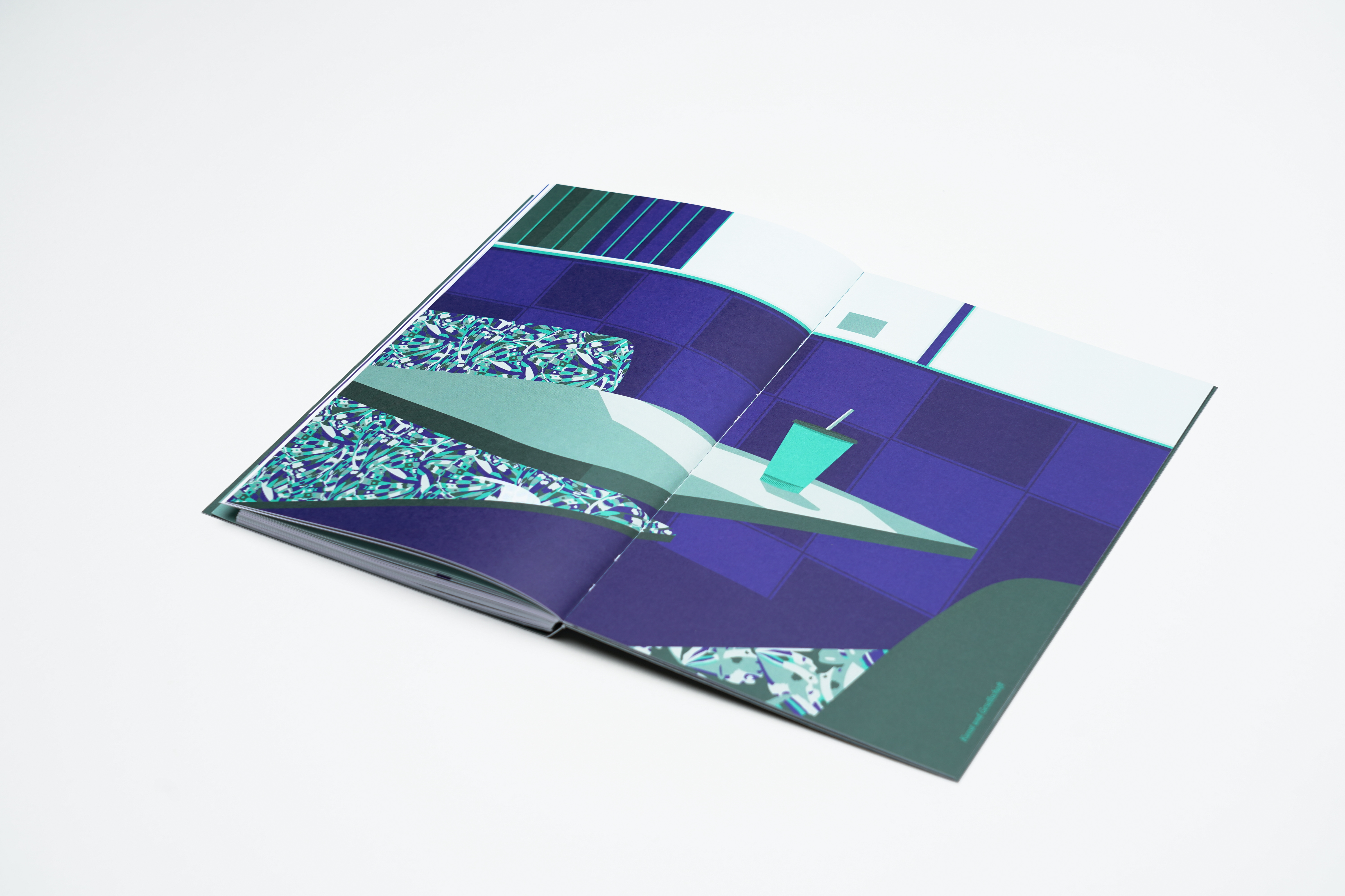 Fonts in use: The typefaces Nikolai and New Reason for the editorial design of the foundation brochure of the fictitious GRŌA foundation