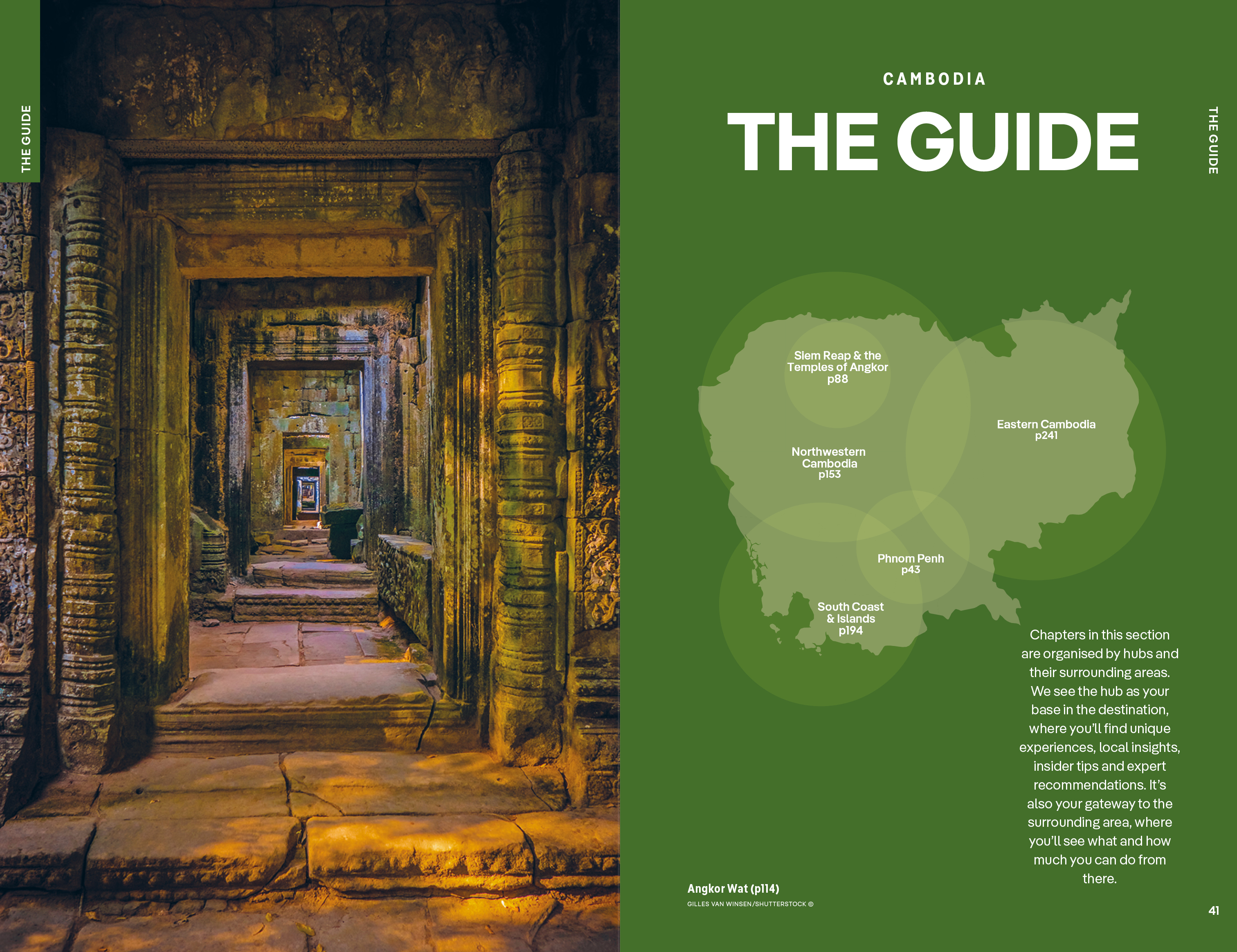 Fonts in use: The typeface collection Pangea for the world’s largest provider of independent travel and language guides, Lonely Planet (Cambodia The Guide)