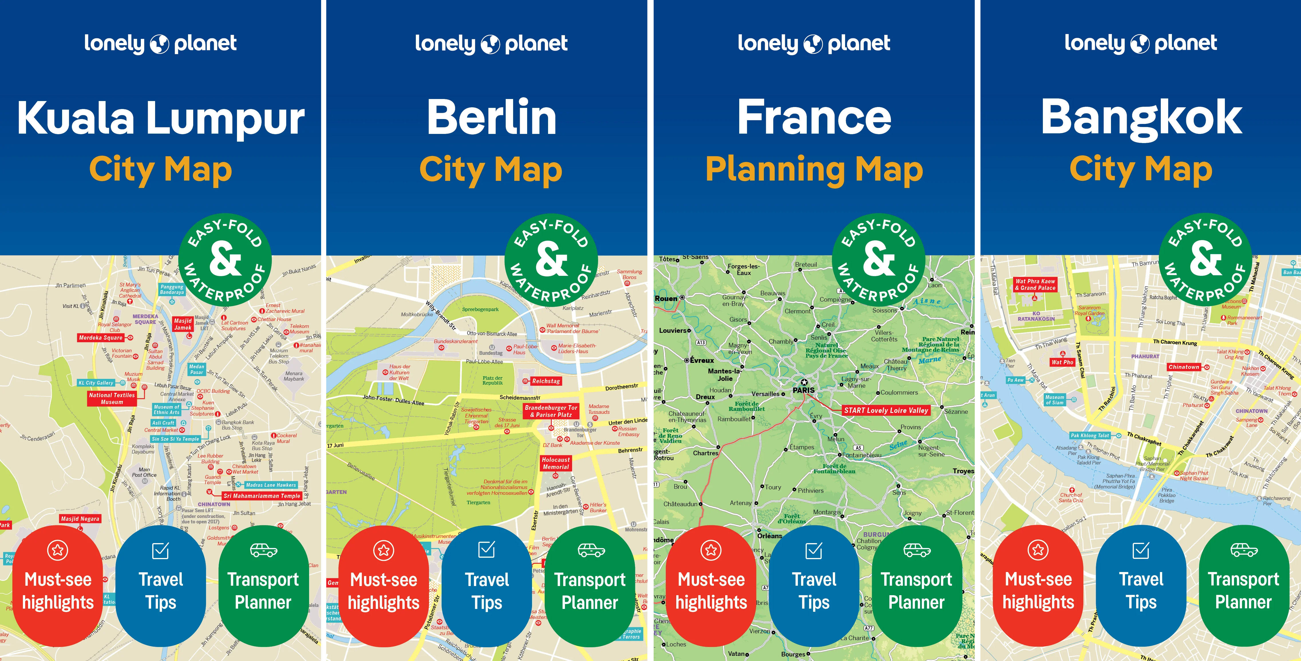 Fonts in use: The typeface collection Pangea for the world’s largest provider of independent travel and language guides, Lonely Planet (Maps)