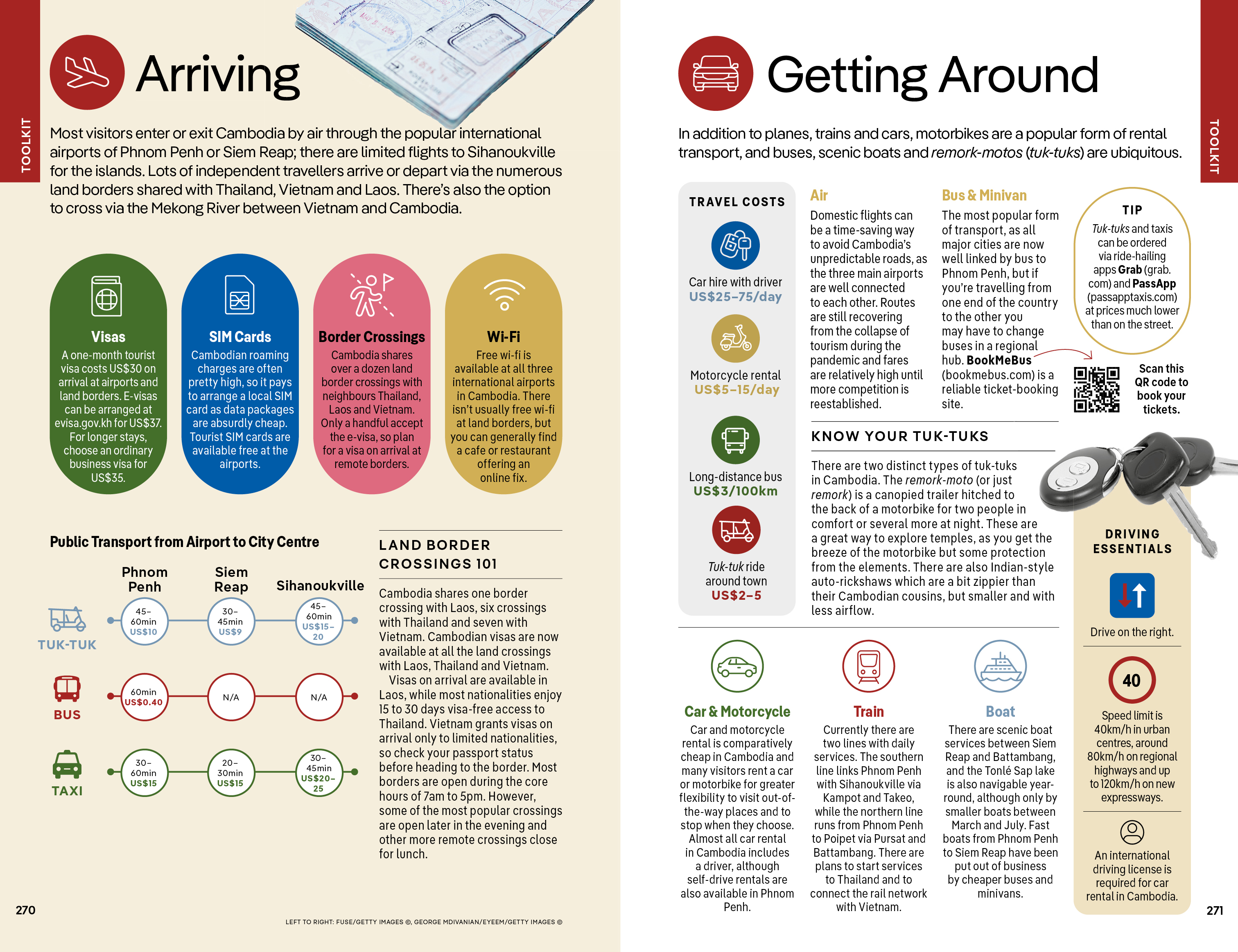 Fonts in use: The typeface collection Pangea for the world’s largest provider of independent travel and language guides, Lonely Planet (Cambodia Toolkit)