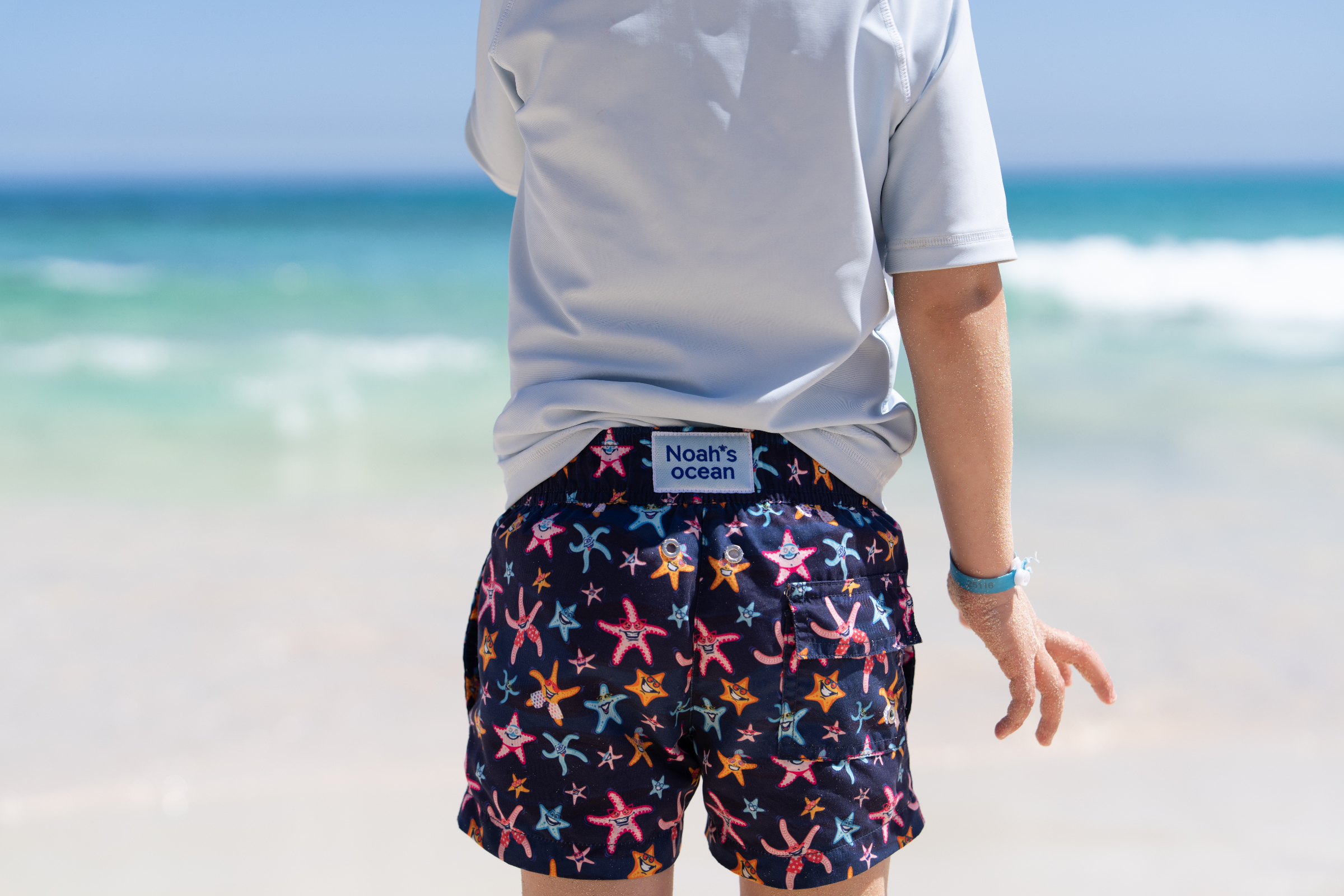 Fonts in use: Pangea and Nice Micro for Noah‘s Ocean, a Swiss premium swimwear brand that views style and sustainability as inseparable