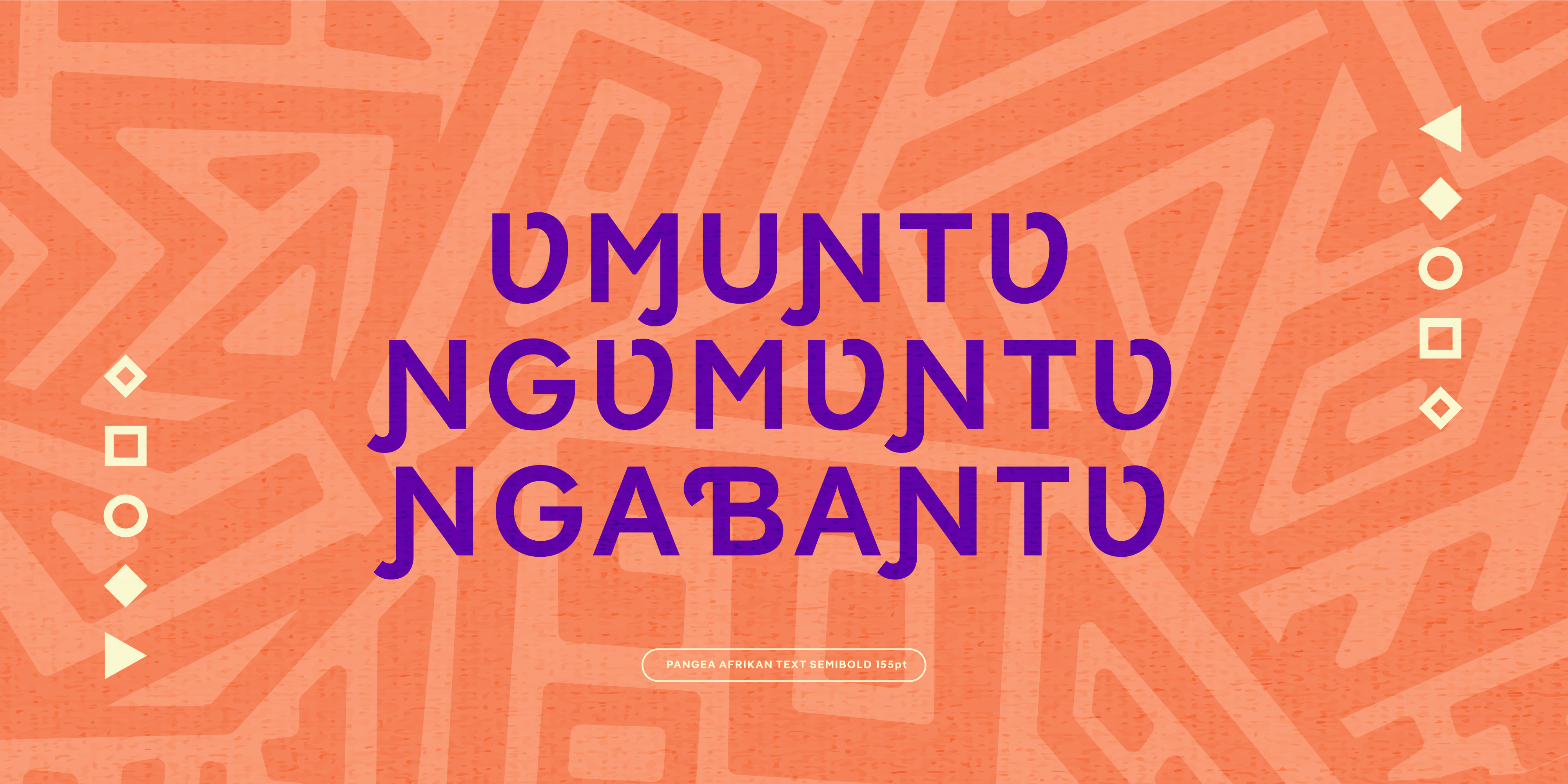 Pangea Afrikan Typeface – Specimen