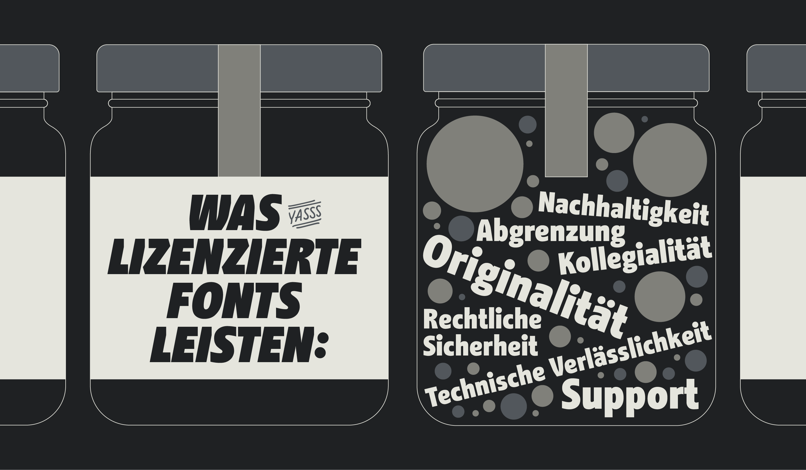 Warum überhaupt Fonts lizenzieren? — Was lizenzierte Fonts leisten.