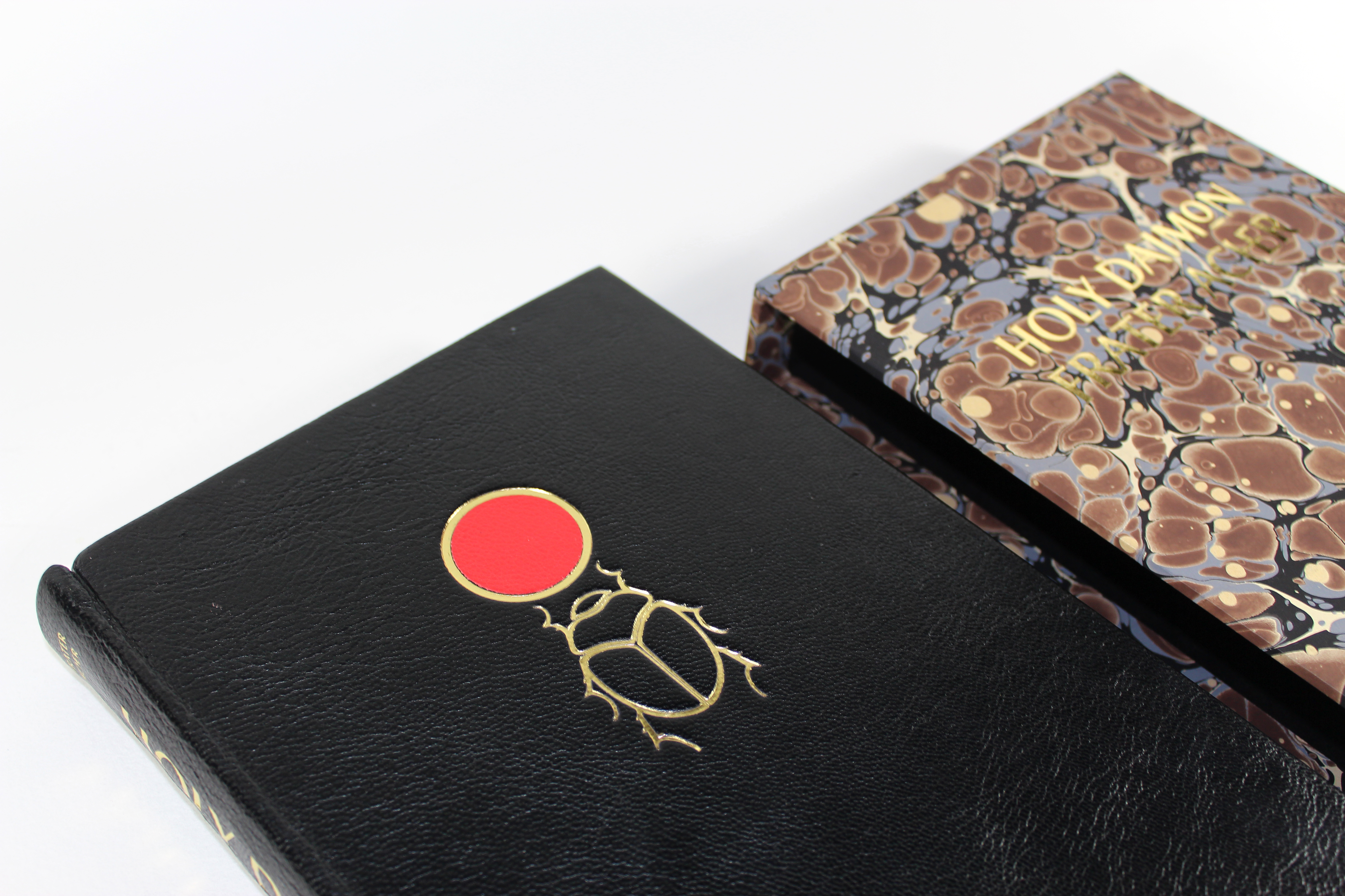 Fonts in use: Romaine for the book ‘Holy Daimon’ by Frater Acher, published by Scarlet Imprint