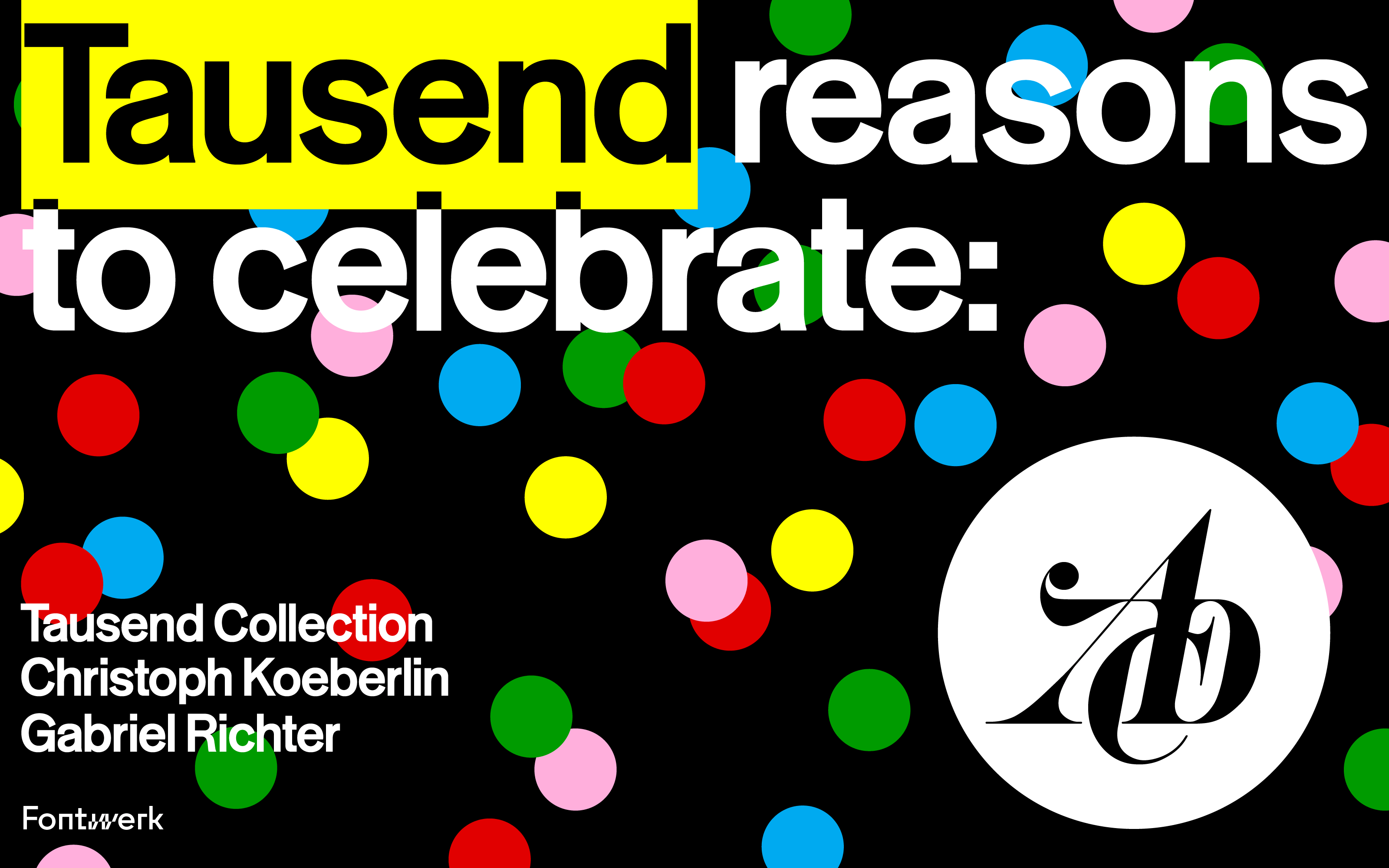Hot on the heals of the recent wins for Tausend, we are overjoyed to see Tausend Collection shortlisted (‘Auszeichnung’) in the ADC Competition 2026 in the Typography and Type Design category.