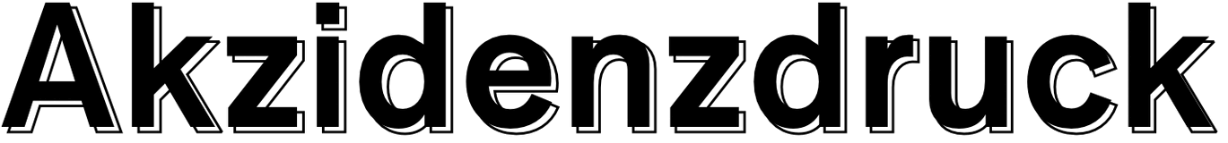 A spotlight on the Tausend Shaded typeface by Christoph Koeberlin and Gabriel Richter: Christoph Koeberlin had the idea that the shadow line doesn’t touch the base outline anywhere.