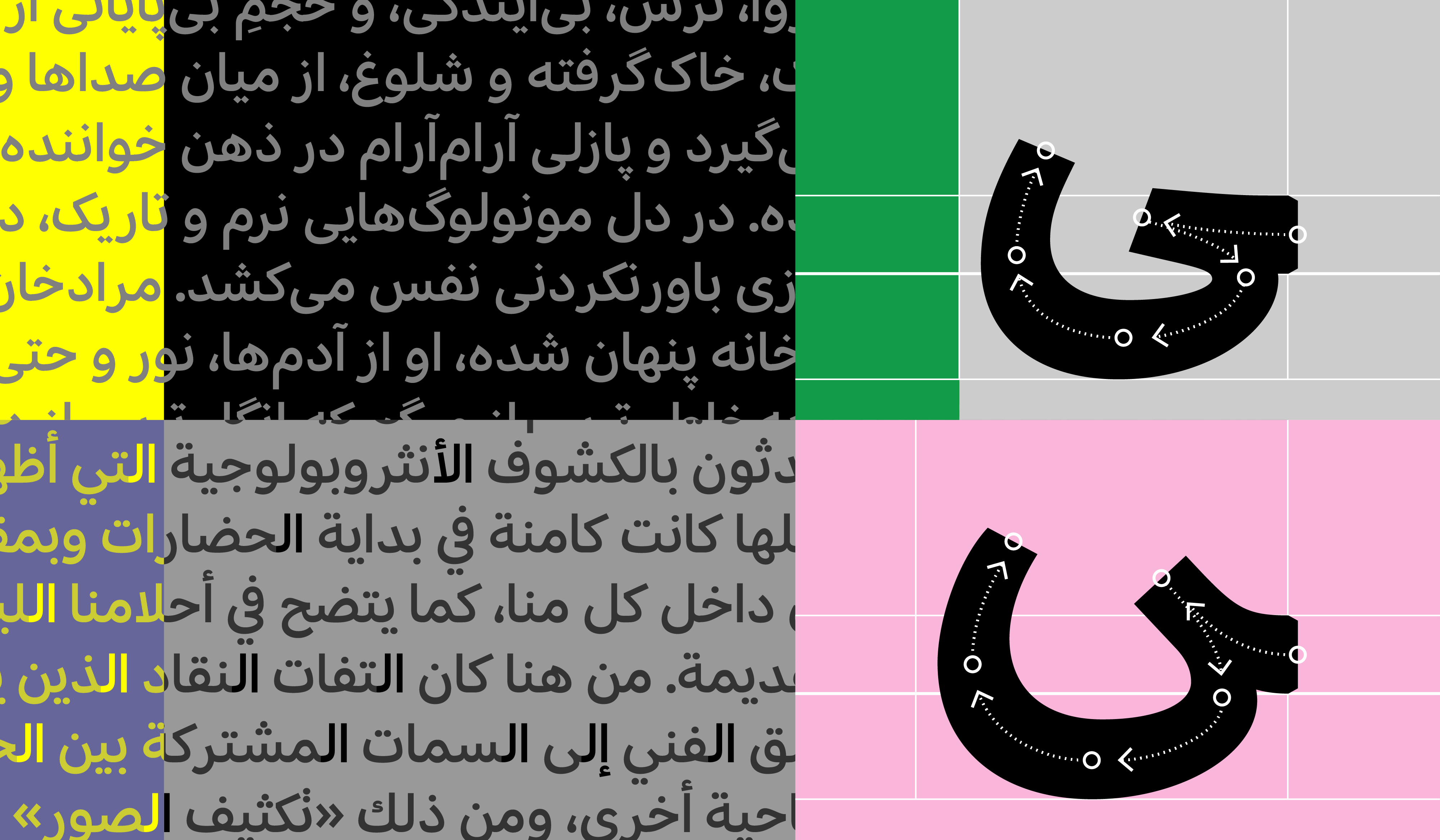 Pangea Persian (Farsi) vs. Pangea Arabic: Wie kulturelle Unterschiede unterschiedliche typografische Ausdrucksformen prägen